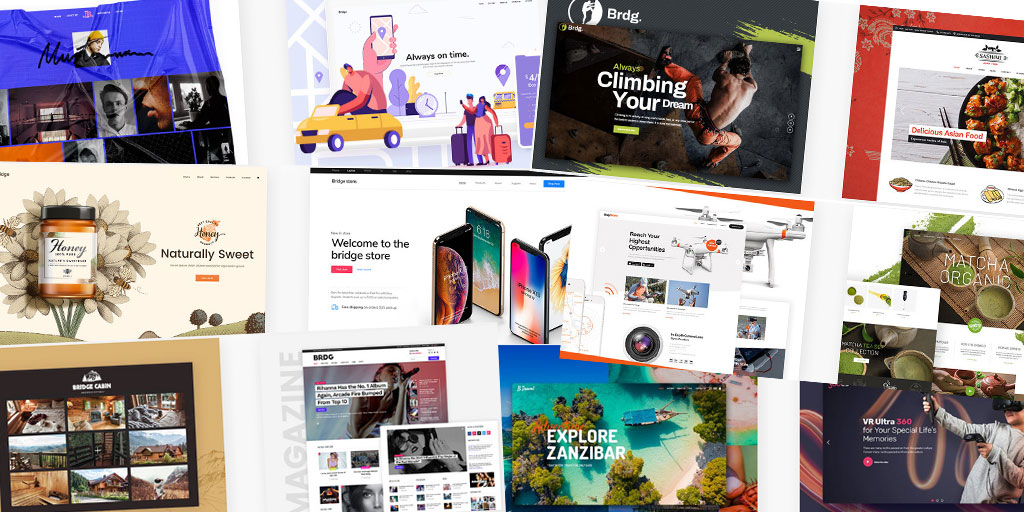 Detail Bridge Template Wordpress Nomer 12