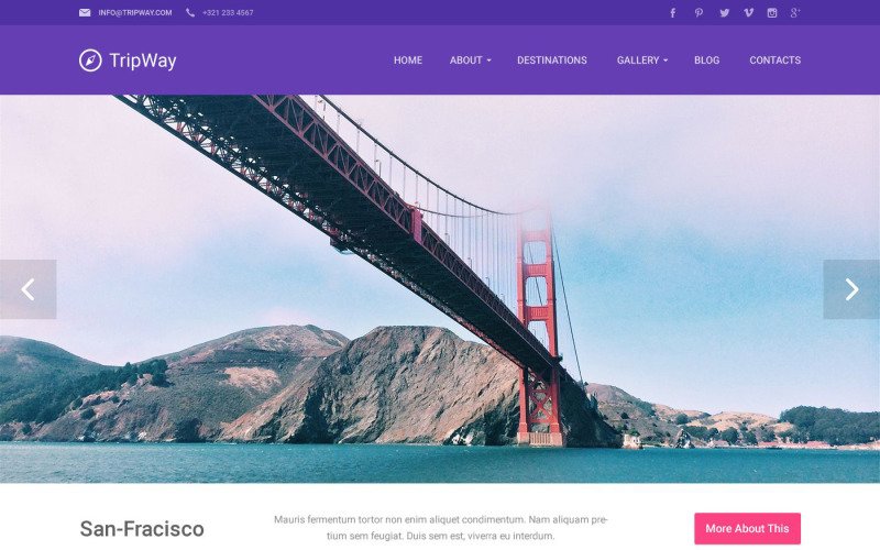 Detail Bridge Template Wordpress Nomer 17