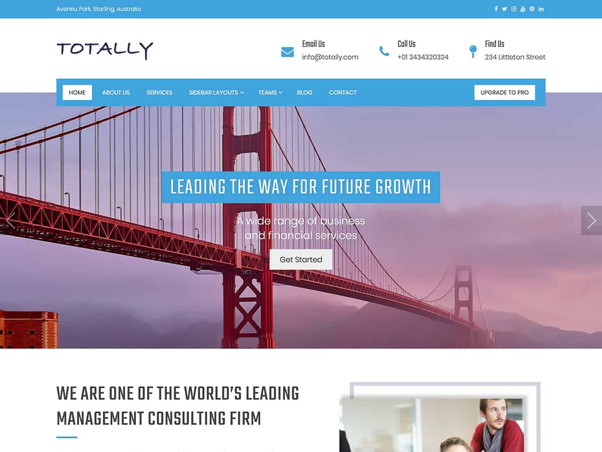 Detail Bridge Template Wordpress Nomer 19