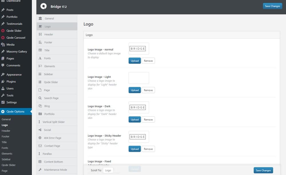 Detail Bridge Template Wordpress Nomer 27