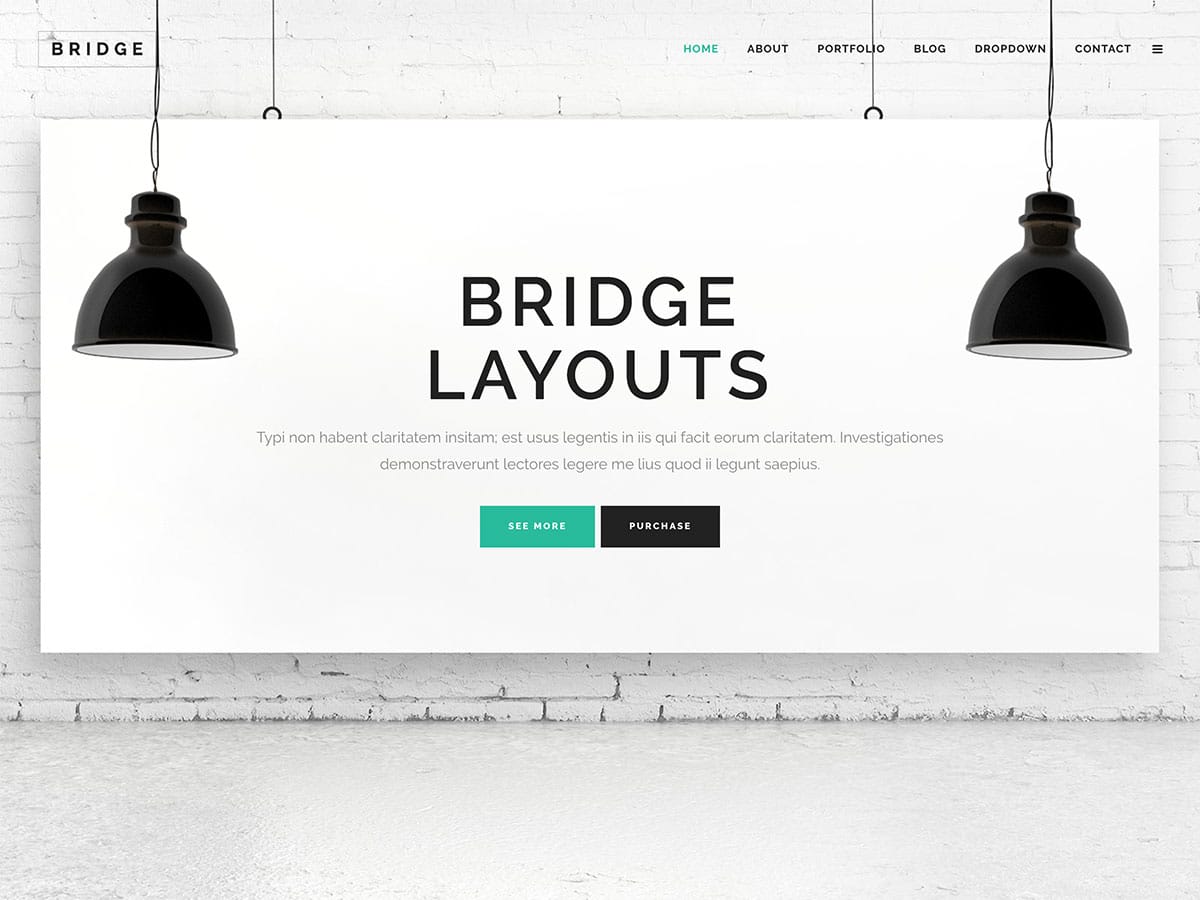 Detail Bridge Template Wordpress Nomer 46