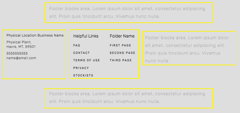 Detail Brine Template Squarespace Nomer 19