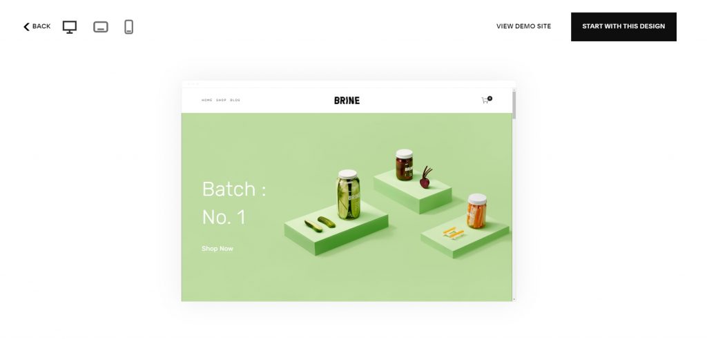 Detail Brine Template Squarespace Nomer 26