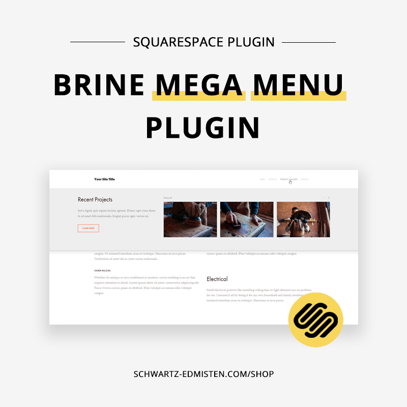 Detail Brine Template Squarespace Nomer 36