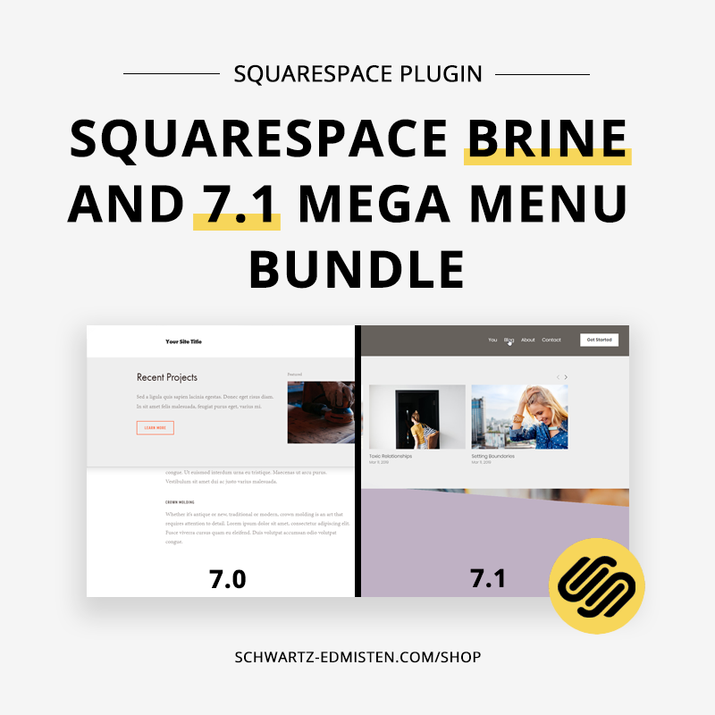 Detail Brine Template Squarespace Nomer 50