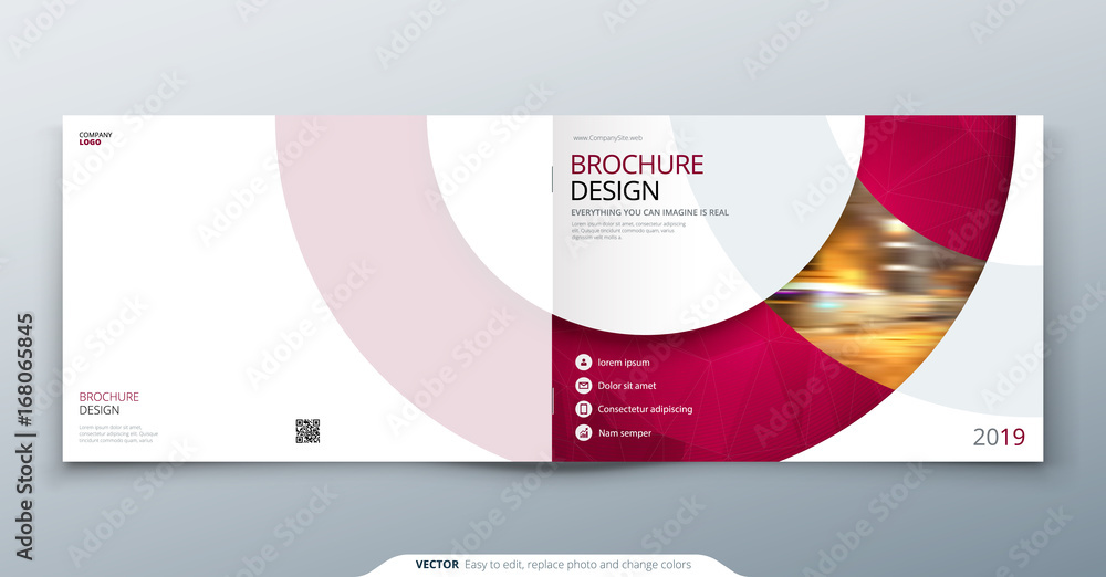 Detail Brochure Template Landscape Nomer 26