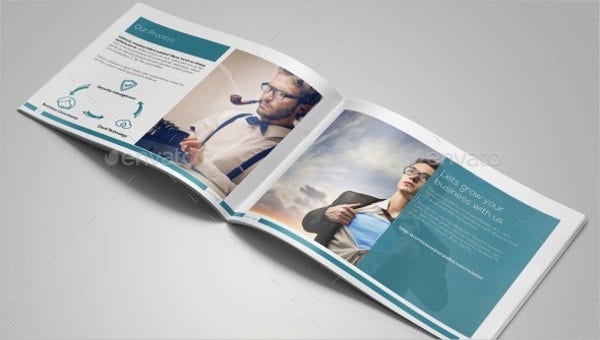 Detail Brochure Template Landscape Nomer 48