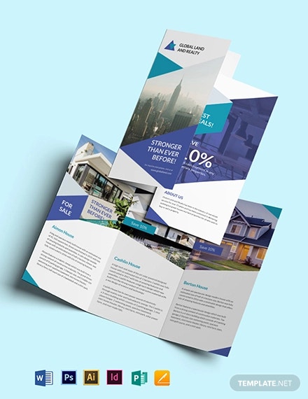 Detail Brochure Template Landscape Nomer 9