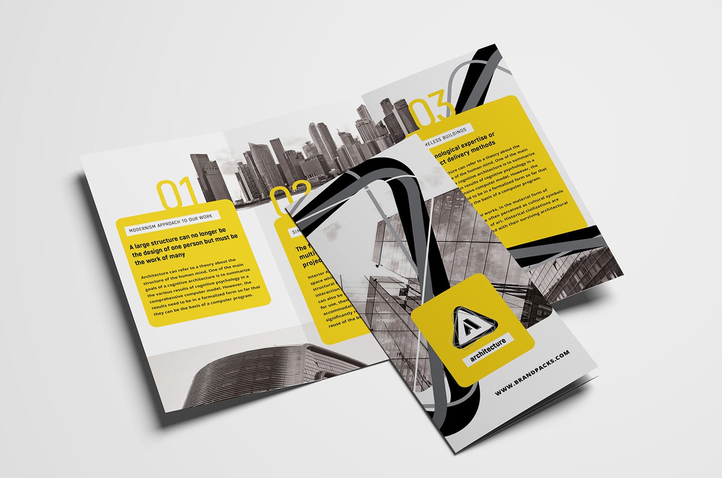 Detail Brochure Template Psd Tri Fold Nomer 18