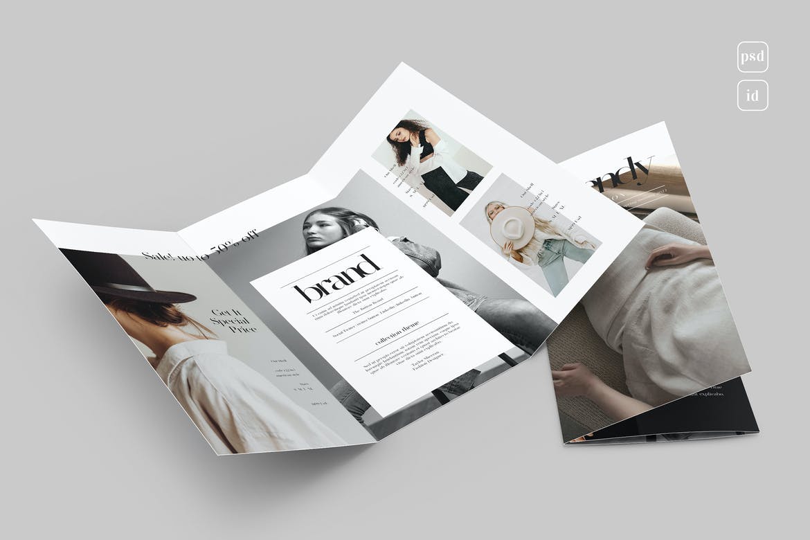 Detail Brochure Template Psd Tri Fold Nomer 32