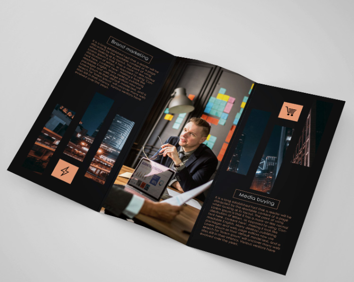 Detail Brochure Template Psd Tri Fold Nomer 46