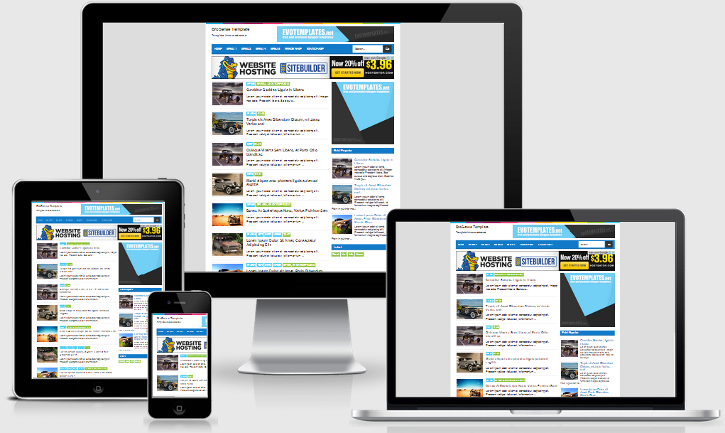 Detail Brosense Responsive Blogger Template Nomer 2