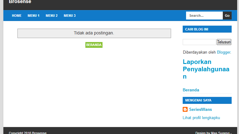 Detail Brosense Responsive Blogger Template Nomer 11