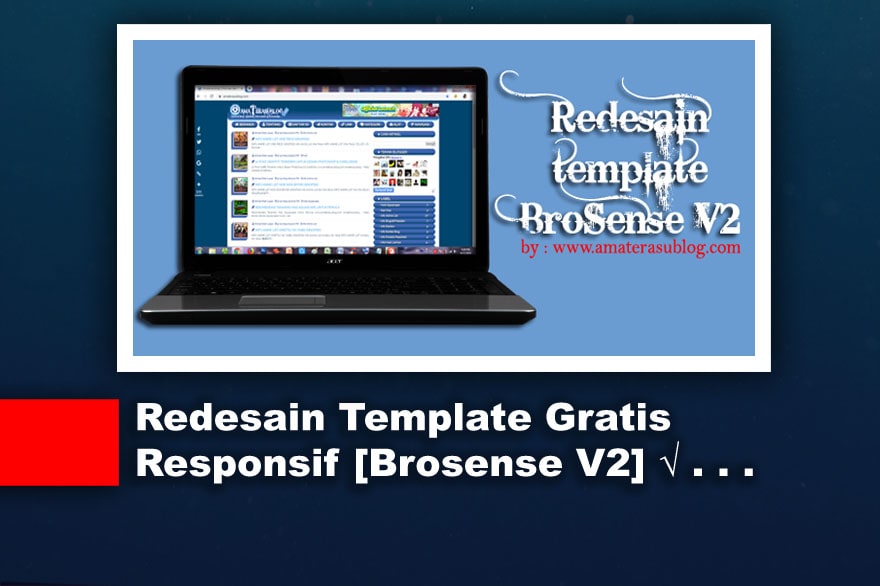 Detail Brosense Responsive Blogger Template Nomer 13