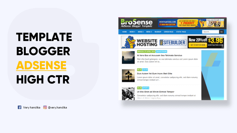 Detail Brosense Responsive Blogger Template Nomer 15