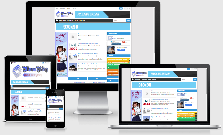 Detail Brosense Responsive Blogger Template Nomer 17