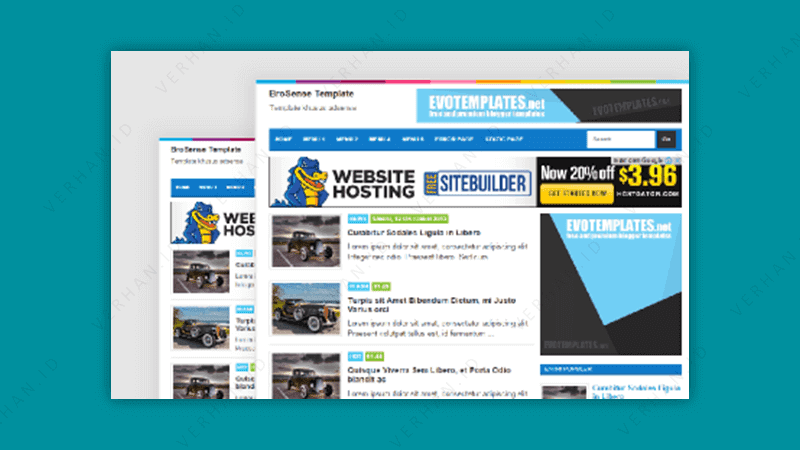 Detail Brosense Responsive Blogger Template Nomer 5