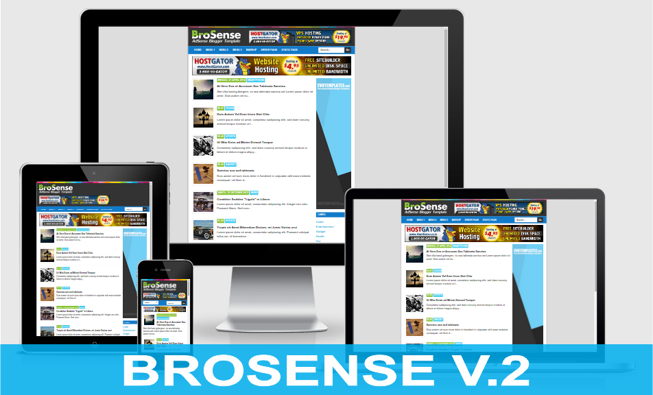 Detail Brosense Responsive Blogger Template Nomer 6