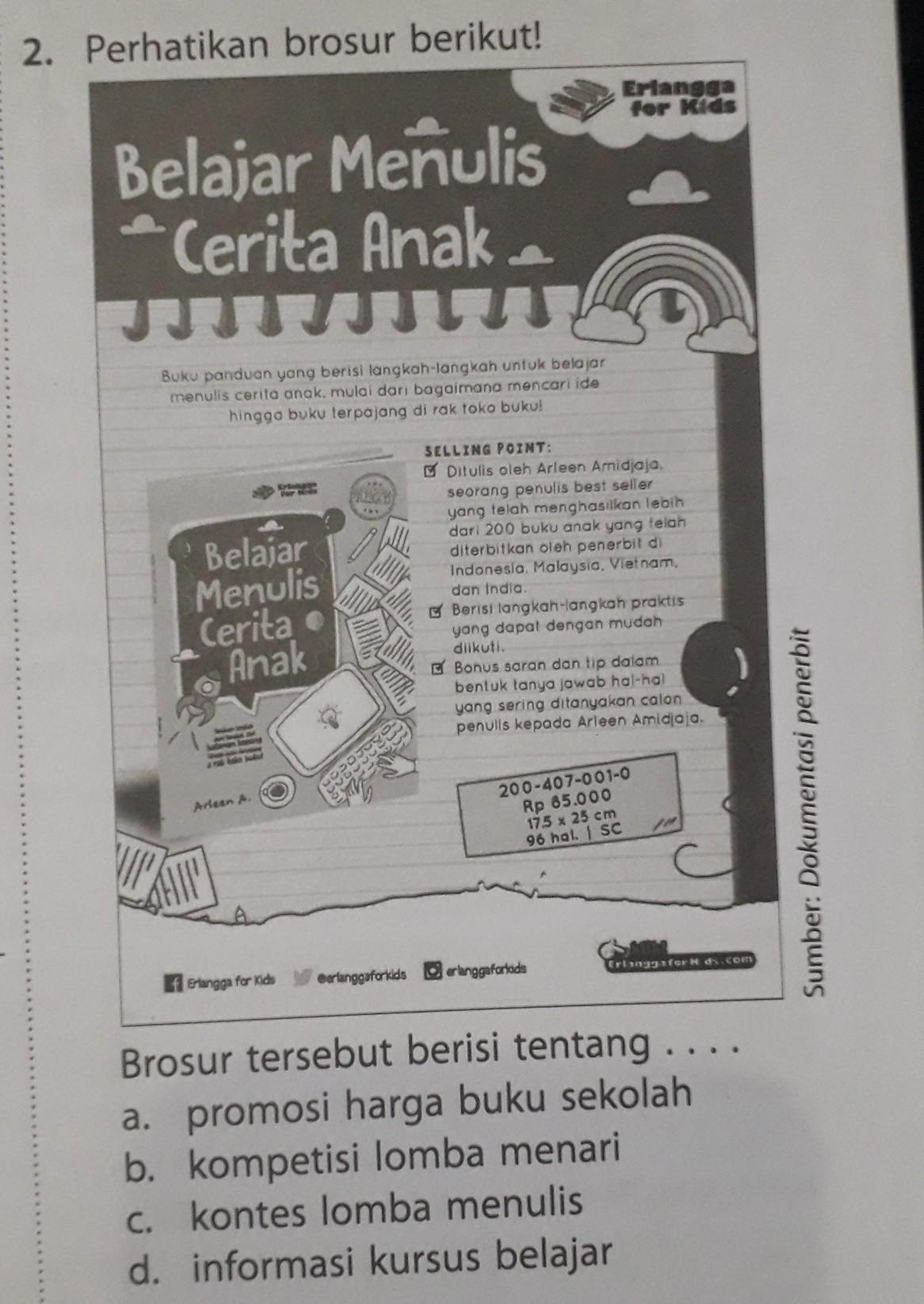 Detail Brosur Buku Erlangga Nomer 17