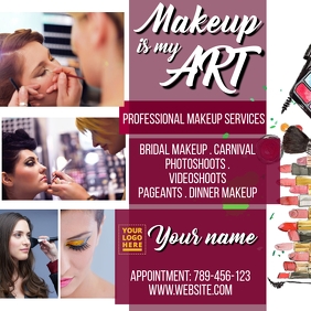 Detail Brosur Makeup Artist Nomer 39