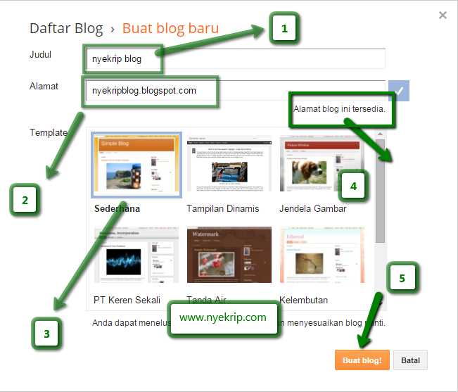 Detail Buat Blogspot Com Nomer 2