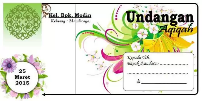 Detail Buat Undangan Aqiqah Online Nomer 36