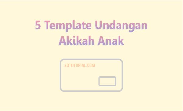 Detail Buat Undangan Aqiqah Online Nomer 43