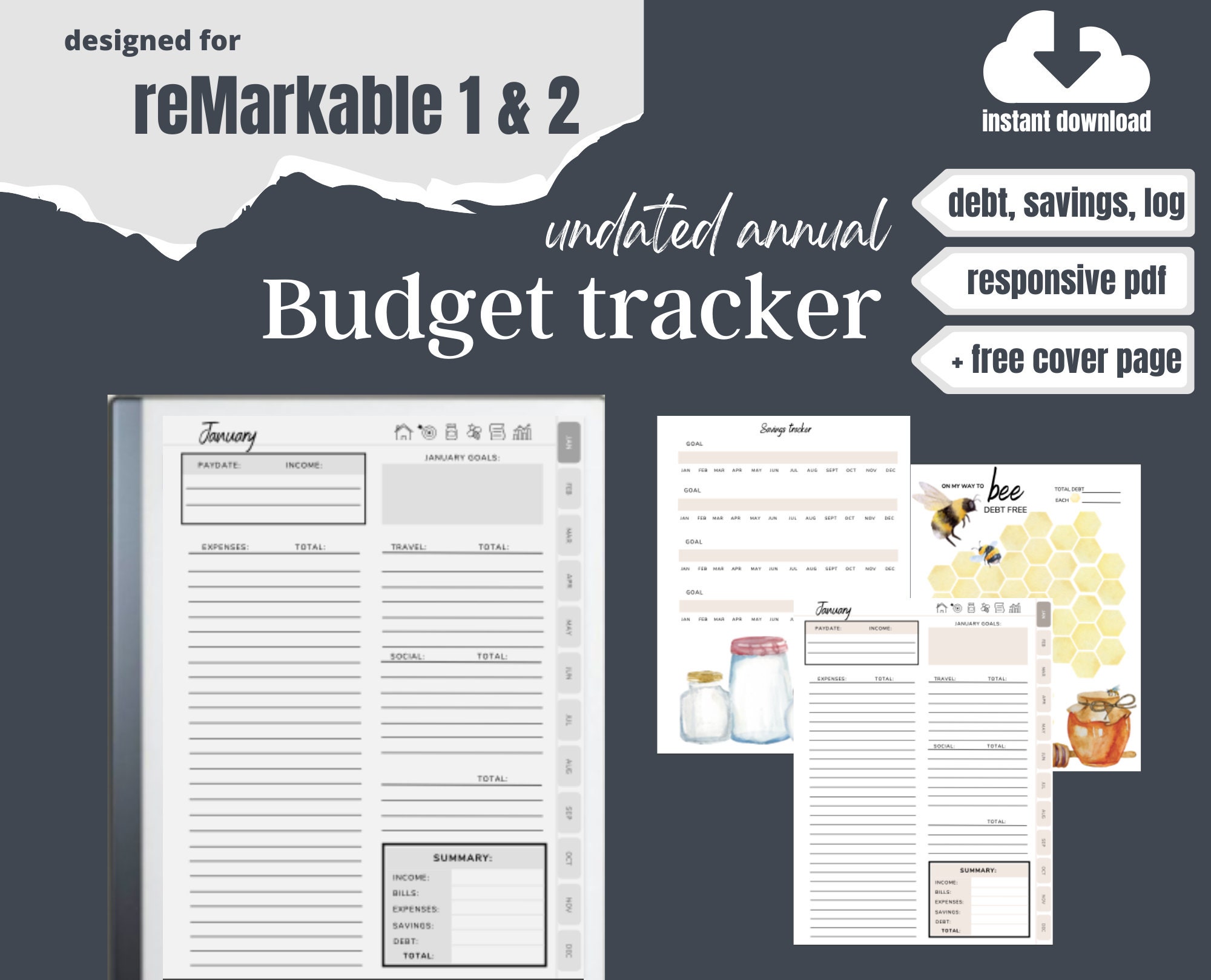 Detail Budget Cover Page Template Nomer 37