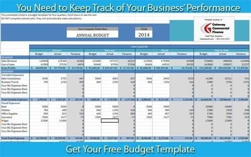 Detail Budget Forecast Template Excel Nomer 23