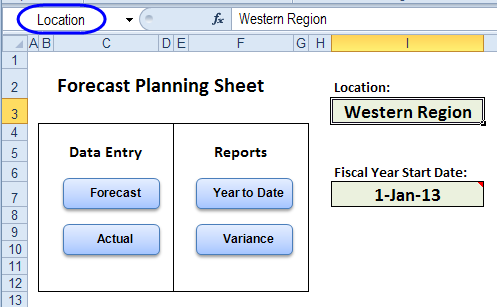 Detail Budget Forecast Template Excel Nomer 37