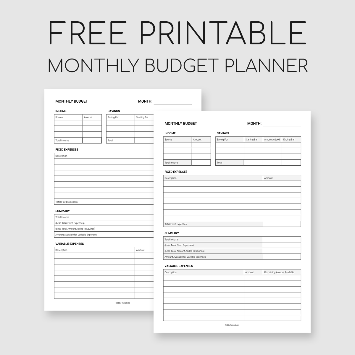 Detail Budget Planner Template Nomer 41