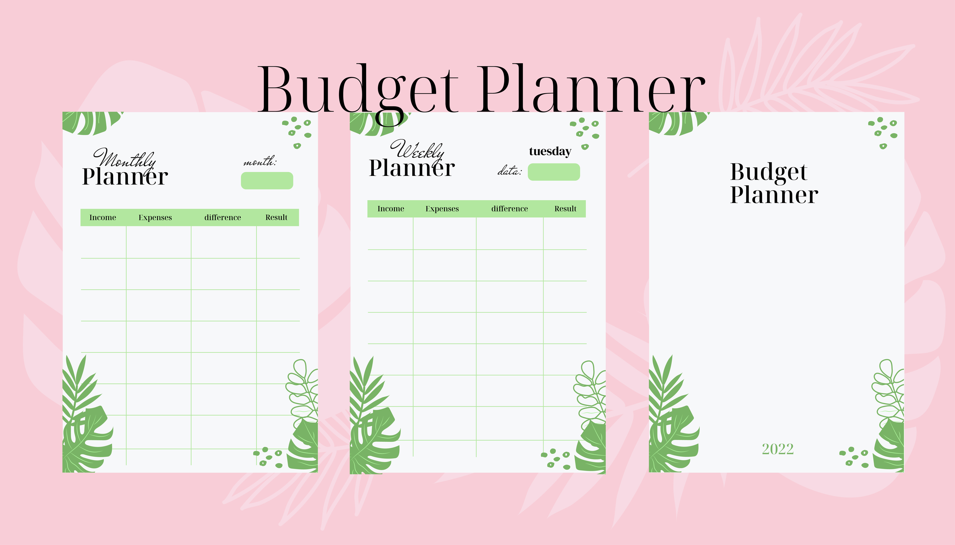 Detail Budget Planner Template Nomer 50