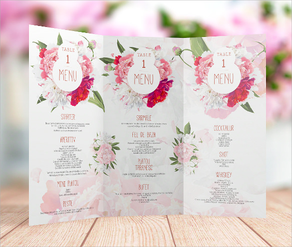 Detail Buffet Menu Template Free Nomer 44