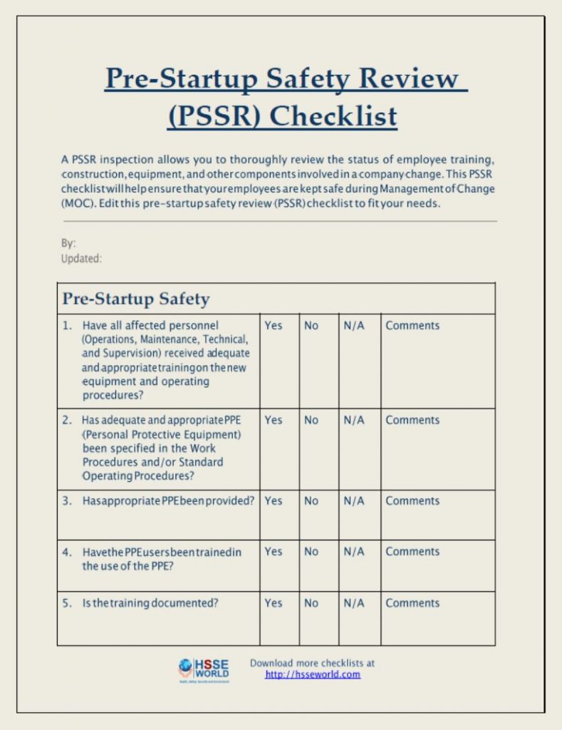 Detail Building Commissioning Checklist Template Nomer 28