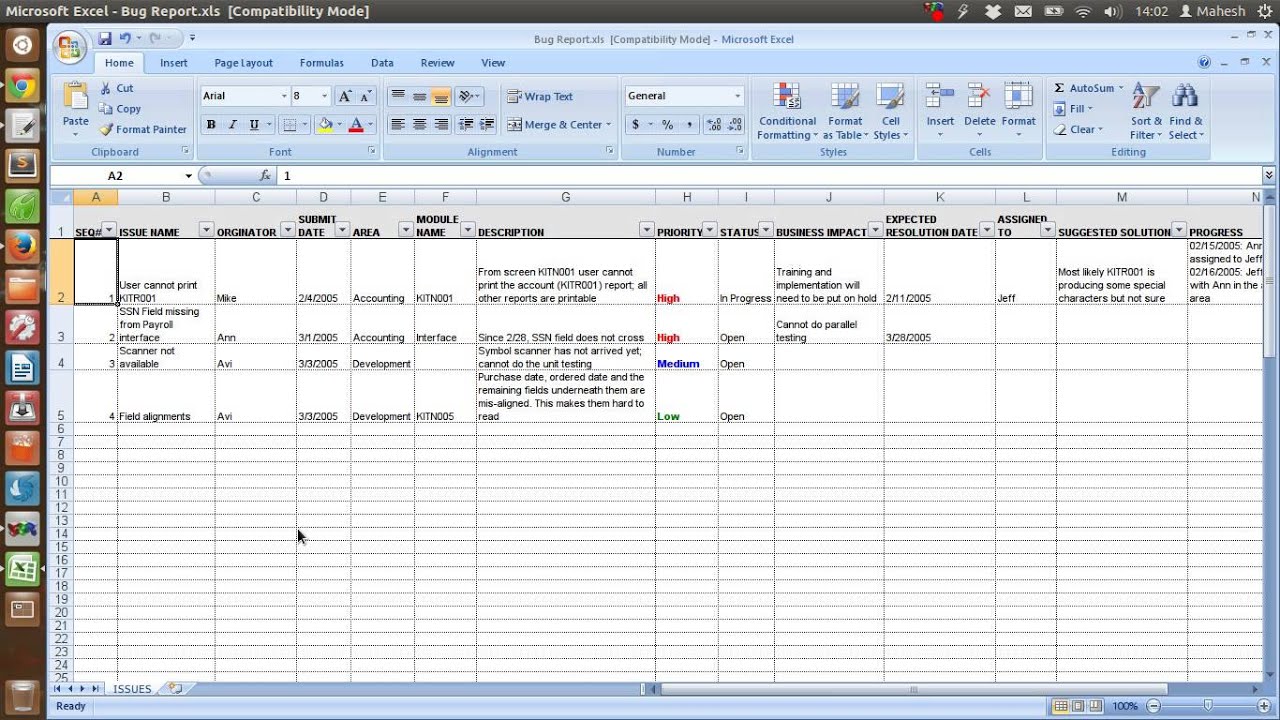 Detail Building Defect Report Template Nomer 15