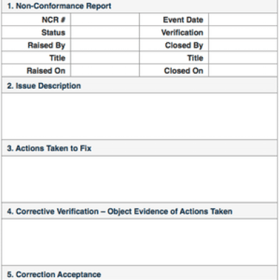 Detail Building Defect Report Template Nomer 32