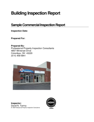 Detail Building Defect Report Template Nomer 36