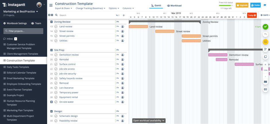Detail Building Project Management Template Nomer 5