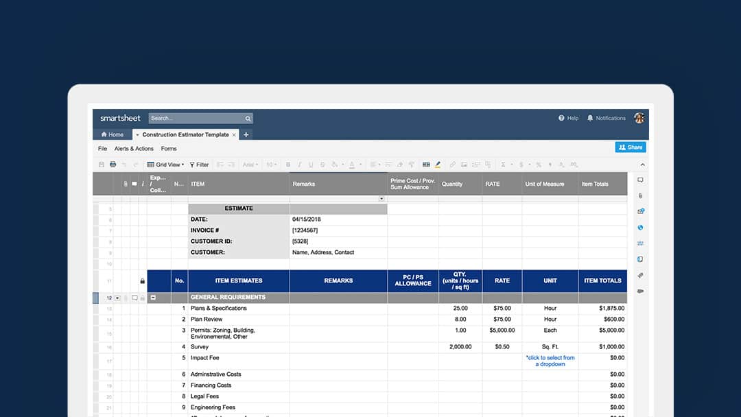 Detail Building Project Management Template Nomer 10