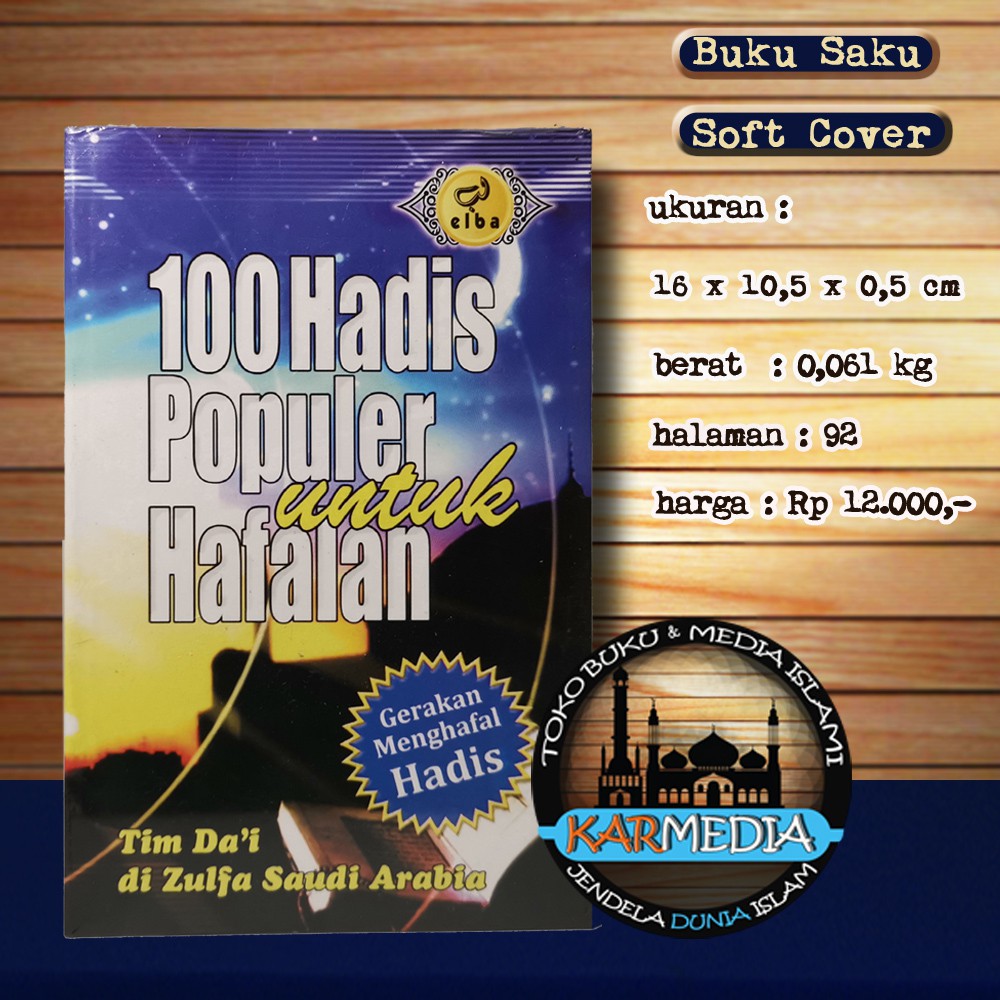 Buku 100 Hadits Populer - KibrisPDR