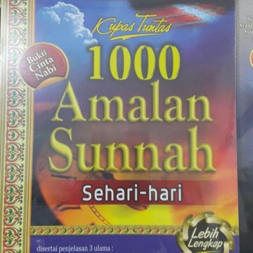 Detail Buku 1000 Sunnah Nabi Nomer 40