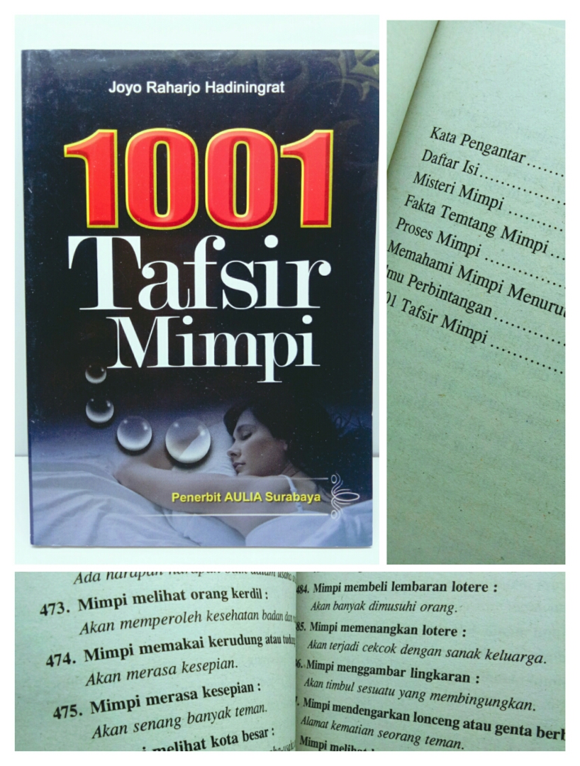 Detail Buku 1001 Tafsir Mimpi Nomer 16