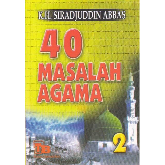 Detail Buku 40 Masalah Agama Nomer 15