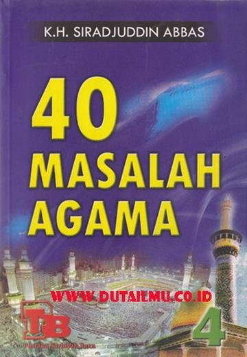 Detail Buku 40 Masalah Agama Nomer 40