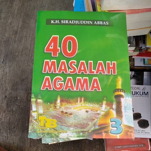 Detail Buku 40 Masalah Agama Nomer 44