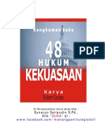 Detail Buku 48 Hukum Kekuasaan Nomer 21