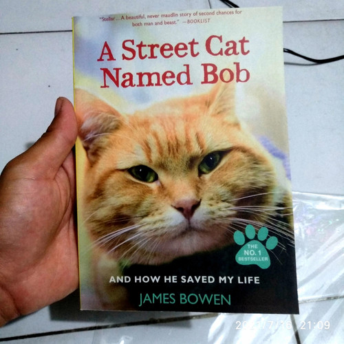 Detail Buku A Street Cat Named Bob Nomer 35