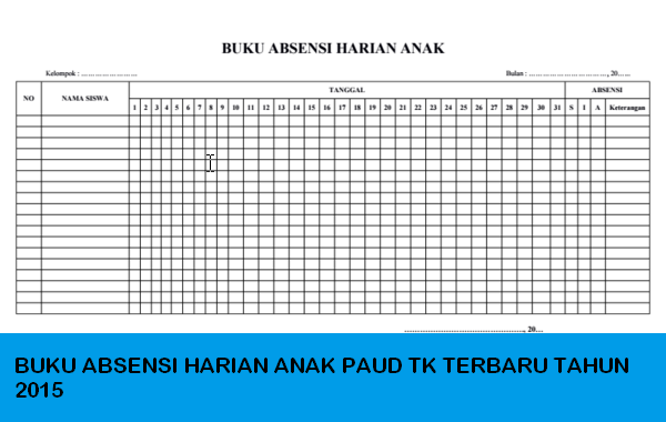 Detail Buku Absen Sekolah Nomer 22