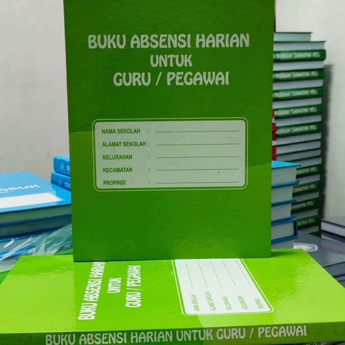 Detail Buku Absen Sekolah Nomer 42