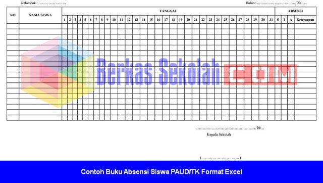 Detail Buku Absen Sekolah Nomer 46